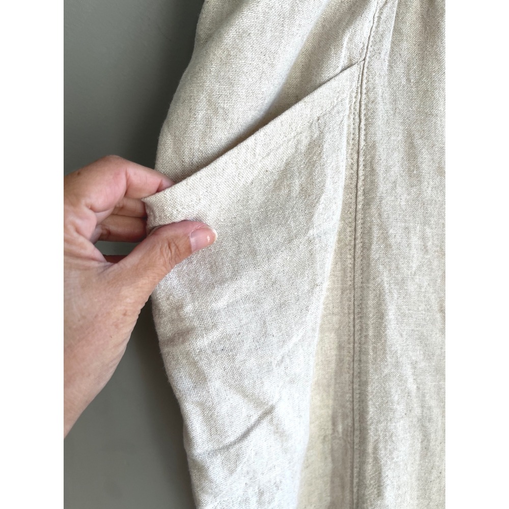 Linen Blend Pants Size Large Old Navy
Casual Vacation Minimalist Flowy - Picture 4 of 7